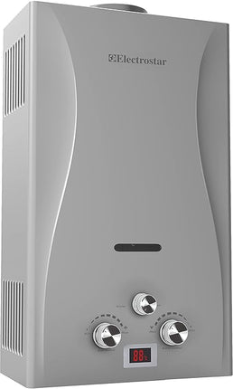 Electrostar Gas Water Heater - 10 Liter  - Gas - Digital Display - Silver GS