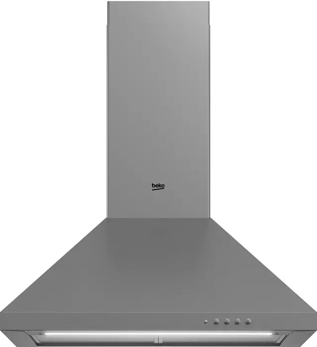 Beko Pyramid Built-in Cooker Hood - 60cm - Stainless Steel - GWB6441XN
