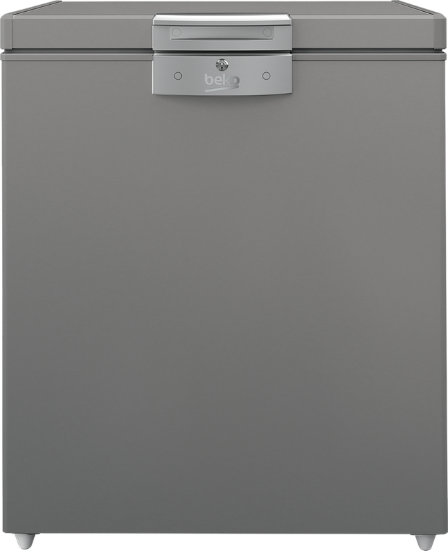 ديب فريزر افقي بيكو-  205 لتر- تبريد ثابت-فضي - HS20510SEG