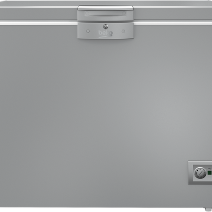 ديب فريزر افقي بيكو- 300 لتر- تبريد ثابت - فضي- HSA32500SEG