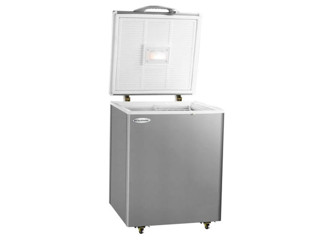 Electrostar Horizontal Deep Freezer - Defrost - 250 Liter - Stainless Steel -LC250SAL00