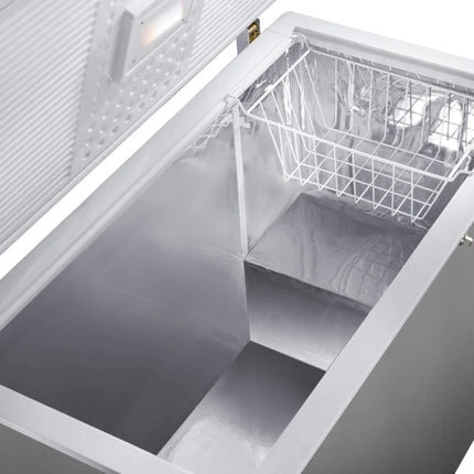 Electrostar Horizontal Deep Freezer - Defrost - 250 Liter - Stainless Steel -LC250SAL00