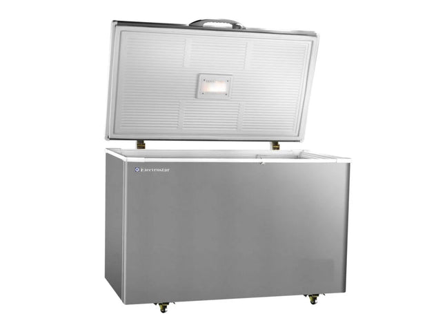 Electrostar Horizontal Deep Freezer - Defrost - 320 Liter - Silver  LC320SAL00