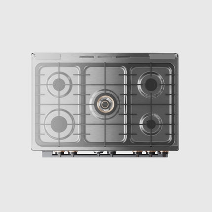 Toshiba 5 Burner 90cm Gas Cooker RLA2-90MG5G(MG)-EM Full Safety - Gray (with Miraco Warranty)