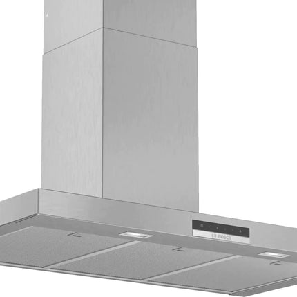 bosch Built-in Ventilating Fan, Shape T, 90 cm, 3 Speeds, Stainless, DWb96DM50