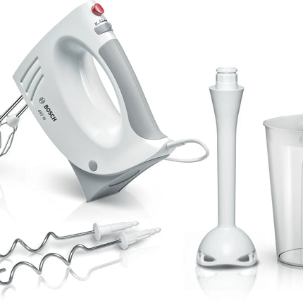 Bosch egg Mixer, 450 Watt, 5 Speeds, White, MFQ3540