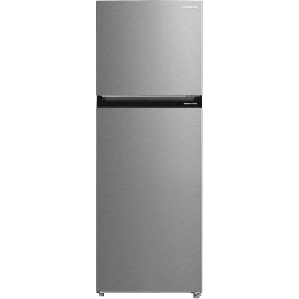 Toshiba Midea Top Freezer Refrigerator - No Frost - Inverter - 411 Liter - 2 Doors - Silver - RT558WEPMN57
