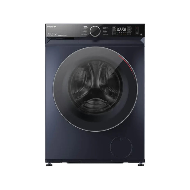 Toshiba Midea Front Load Washing Machine - 10.5 kg - Inverter - Steam Technology - Dryer - 1400 RPM - Wi-Fi - Digital Display - Gray - TWDBM115GF4EGMK