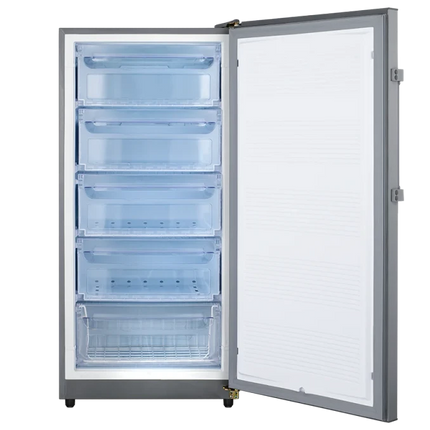 Electrostar Magista Vertical Deep Freezer - Defrost - 5 Drawers - 215 Liter - Silver  P215