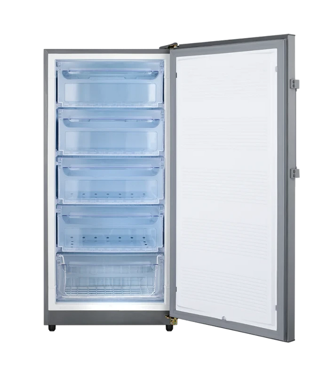 Electrostar Magista Vertical Deep Freezer - Defrost - 5 Drawers - 215 Liter - Silver  P215