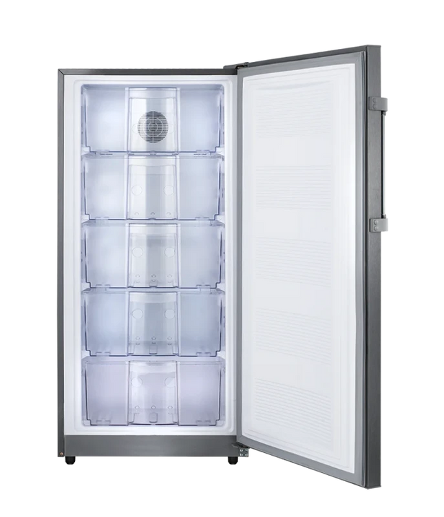Electrostar Magista Vertical Deep Freezer - No Frost - 5 Drawers - 215 Liter - Silver P220