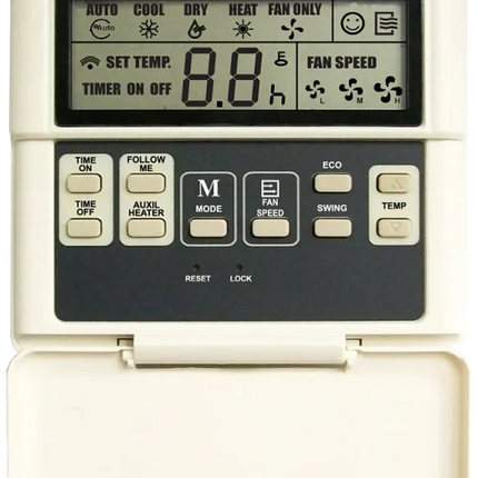 تكييف كلاسيك برو  كاريير - 2.25 حصان-  بارد /ساخن- انفرتر-  بلازما- شاشة ديجيتال - فضي -QDMT18DN