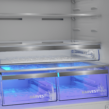 Beko Bottom Freezer Refrigerator - 570 Liter - 2 Doors - Frost-Free - Digital Display - Stainless Steel- RCNE690E20DZXP