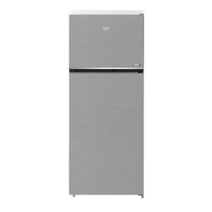 Beko Top Freezer Refrigerator - 390 Liter - 2 Doors - Frost Free - Silver - RDNE420KD