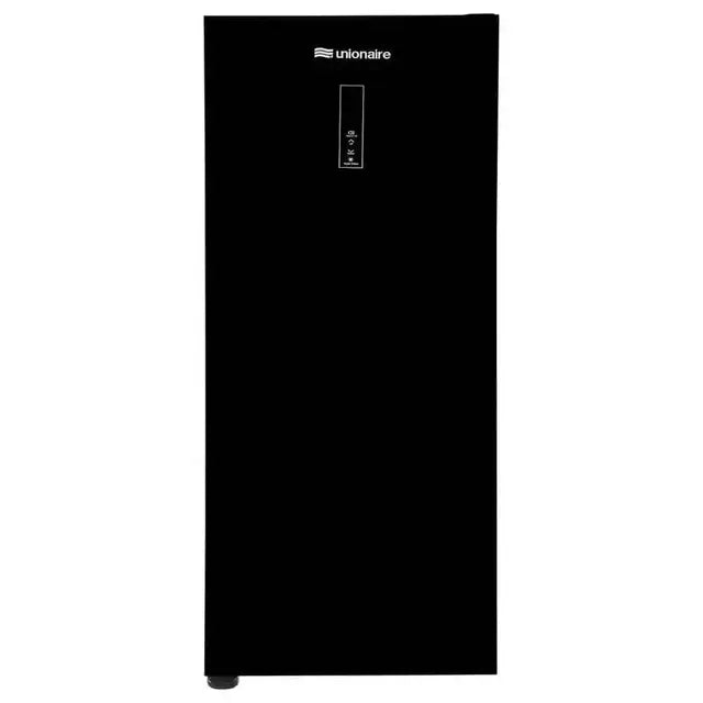 Unionaire Upright Deep Freezer - 5 Drawers - No Frost - 205 Liters - Single Door - Digital Display - Black Glass - UFN205LBG1ADTH
