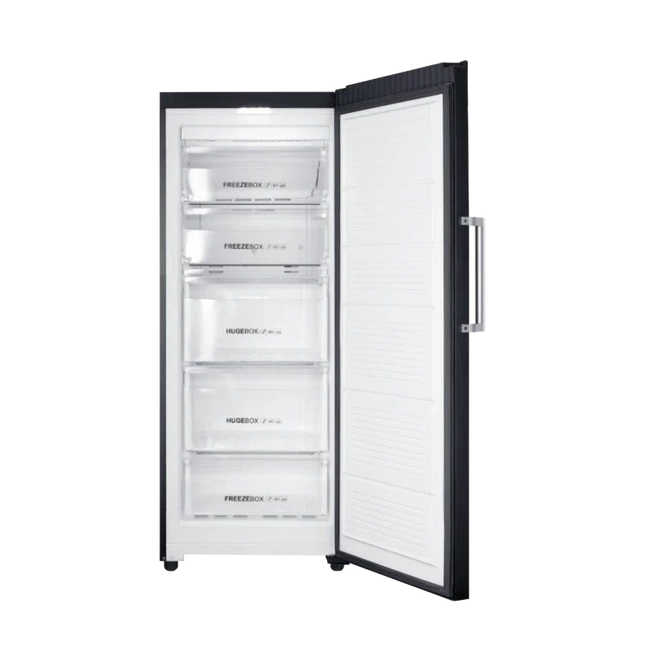 Master Electron Vertical Deep Freezer - 5 Drawers - 186 Liters - No Frost - Smart - Digital Display - Black -UPF-186NF