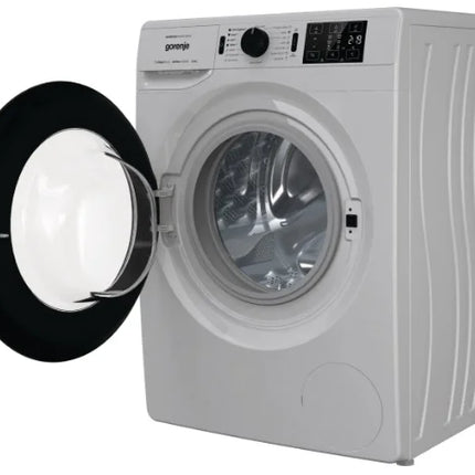 Alba Gorenje Front Load Washing Machine - 8 kg - 16 Programs - 1400 RPM - Digital Display - Steam - Silver - WNE184ASA