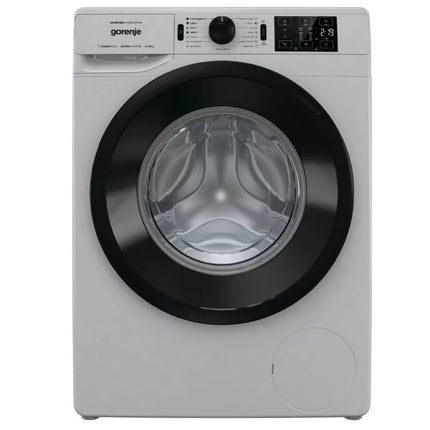Alba Gorenje Front Load Washing Machine - 10 kg - 14 Programs - 1400 RPM - Digital Display - Steam - Silver - WNEI114ASA