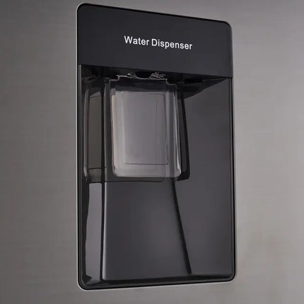 White Whale Top Freezer Refrigerator - 340 Liters - 2 Doors - No Frost - Inverter - Water Dispenser - Digital Display - Stainless Steel - WR4385HSSX