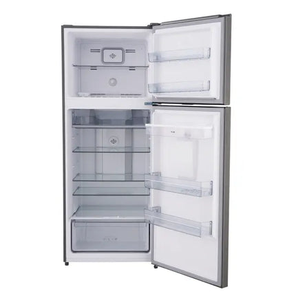 White Whale Top Freezer Refrigerator - 340 Liters - 2 Doors - No Frost - Inverter - Water Dispenser - Digital Display - Stainless Steel - WR4385HSSX