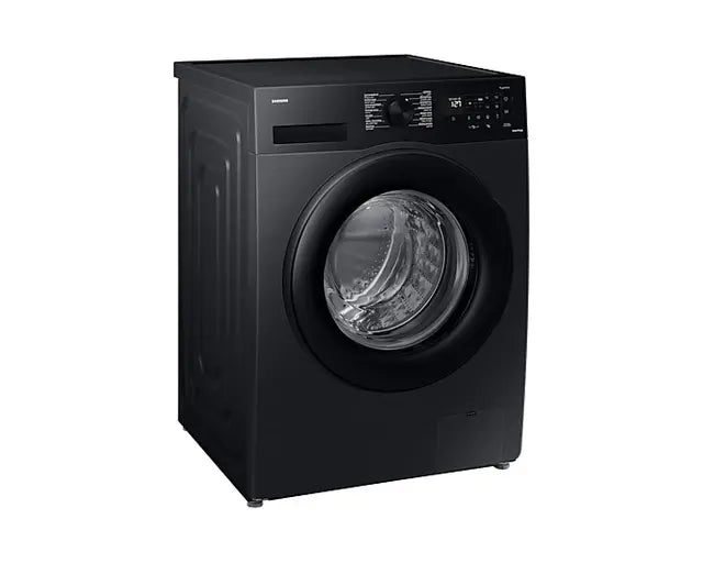 Samsung Front Load Washing Machine - 9 kg - 18 Programs - 1400 RPM - Steam Technology - Digital Display - Inverter - Smart Wi-Fi - Black - WW90CGC0EDABAS