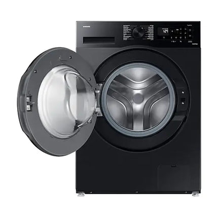 Samsung Front Load Washing Machine - 9 kg - 18 Programs - 1400 RPM - Steam Technology - Digital Display - Inverter - Smart Wi-Fi - Black - WW90CGC0EDABAS