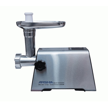 Arshia Stainless Steel Meat Grinder MG1401/2142 – 2000W