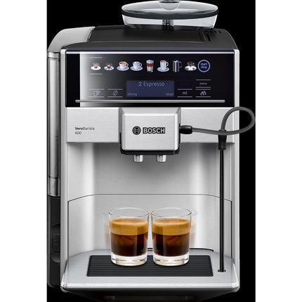Bosch Vero Barista 600 Espresso Machine , 1.7 Liter , Black Silver - TIS65621RW