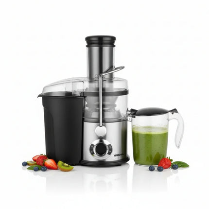 Arshia Juicer 700W Stainless Steel – AS2504-709 – Fruit & Vegetable Juicer