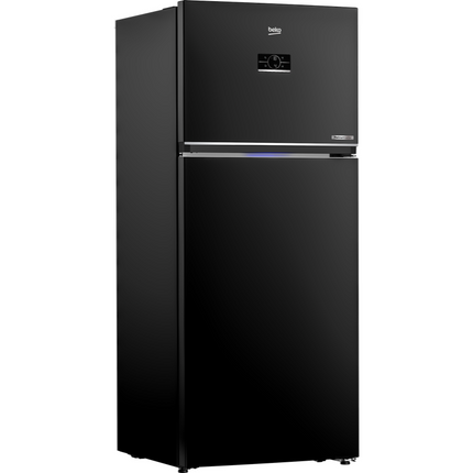Beko Top Freezer Refrigerator -557 Liter- 2 Doors - Frost-Free - Digital Display - Black - B3RDNE590ZB