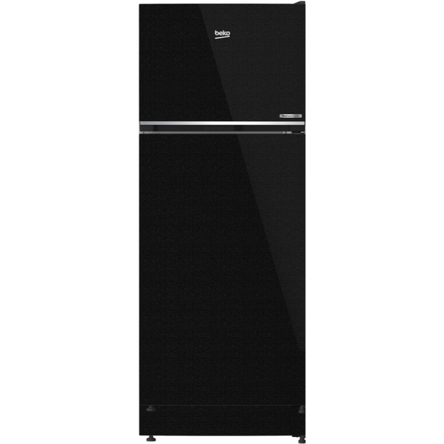 Beko 314L Refrigerator, black, RDN350M20SXEGB