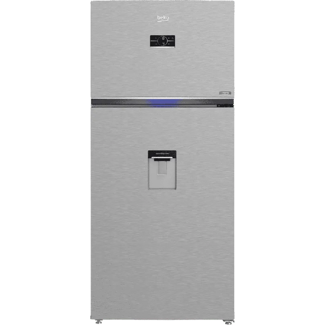 Beko 630L Refrigerator No Frost RDNE651E60XP Turkish Inverter Digital Dispenser - Silver
