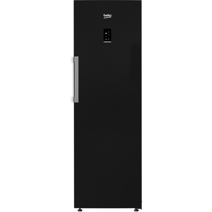 Beko No Frost Upright Freezer, 8 Drawers, Digital Display, Black, B3RFNE314ZXPEB1