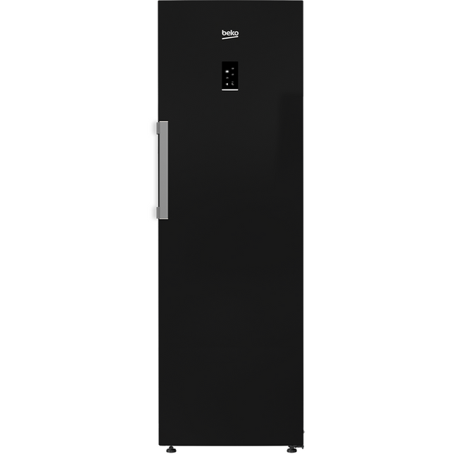 Beko No Frost Upright Freezer, 8 Drawers, Digital Display, Black, B3RFNE314ZXPEB1