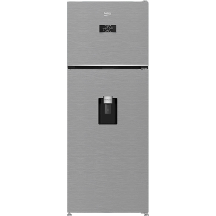 Beko NoFrost Top Freezer Refrigerator , 477 Liter Inverter Motor , Silver - B3RDNE500LDXB