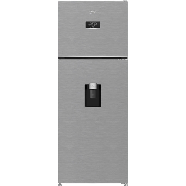Beko NoFrost Top Freezer Refrigerator , 477 Liter Inverter Motor , Silver - B3RDNE500LDXB