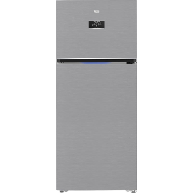 Beko NoFrost Top Freezer Refrigerator , 590 Liter Inverter Motor , Silver - B3RDNE590ZXB