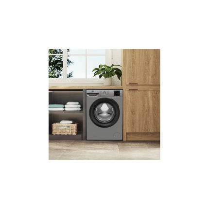 BEKO Washing Machine Digital Inverter 8 KG 1200 rpm Silver WFST86XS