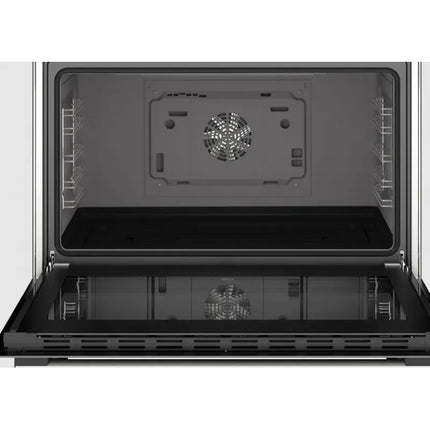 Bosch Series 6 Cooker 90 * 60 cm 5 Burners Cast Iron Digital Screen Full Safety HJY5G7V61S