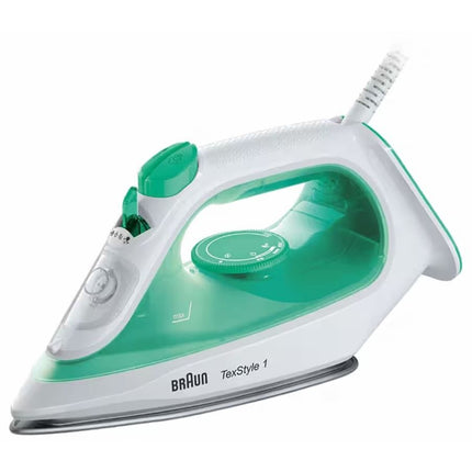 Braun Steam Iron 2000W SI-1040GR Ceramic Soleplate - Green