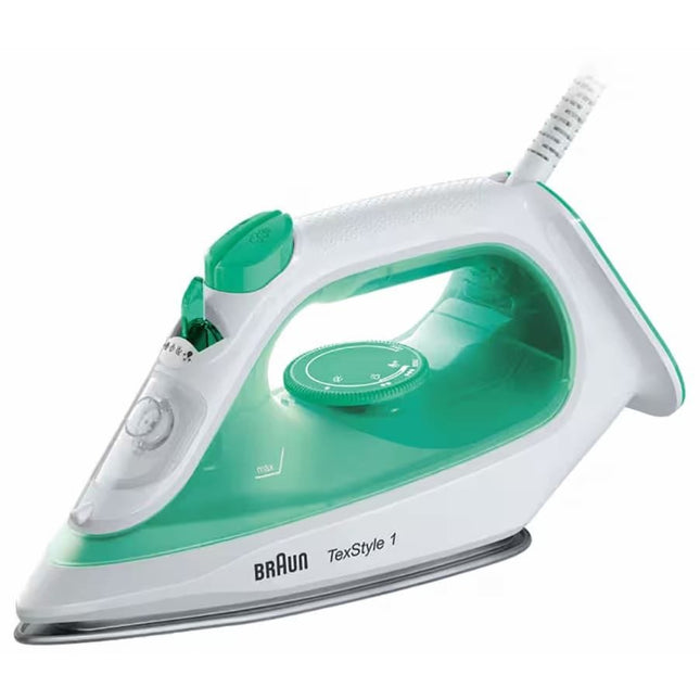 Braun Steam Iron 2000W SI-1040GR Ceramic Soleplate - Green