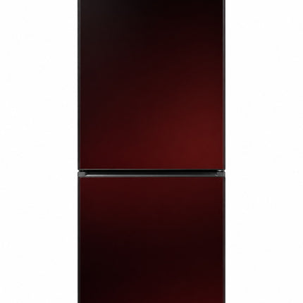 Unionaire Americool Combi Refrigerator - Bottom Freezer - 370 Liters - Digital Display - Black/Red Glass - URN500CLBLGRA DAHRAMR