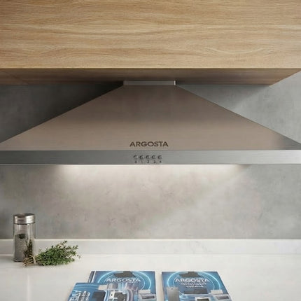 Argosta Inverter Pyramid Range Hood 90cm Stainless Steel - AR P90 PBIX