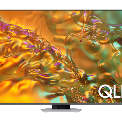 تلفزيون سامسونج 55 بوصة QA55Q80DAUXEG QLED 4K مع ريسيفر مدمج - أسود