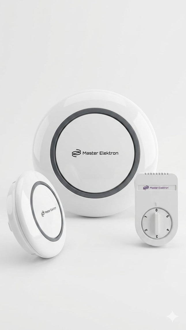 Master elektron 56-inch 3-blade ceiling fan, white