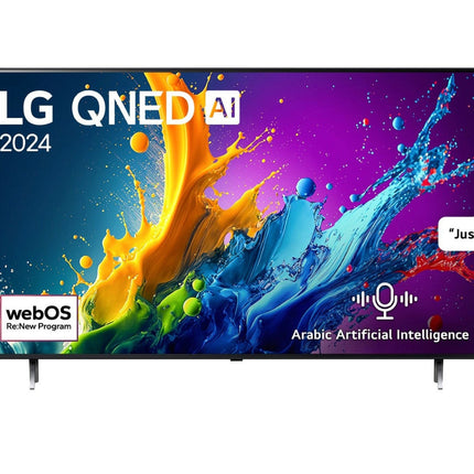 TV LG QNED AI QNED80 55-inch webOS24