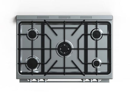 Fresh Modena Gas Cooker - 90 x 60 / 5 Burners Stainless Steel
