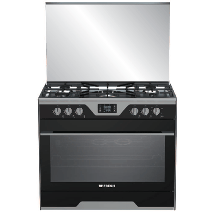 Fresh Modena Gas Cooker - 90 x 60 / 5 Burners Stainless Steel