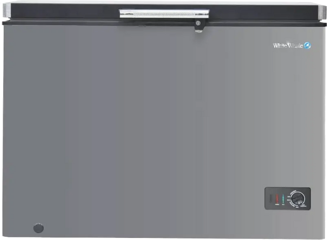 ديب فريزر وايت ويل ألومنيوم داخلي، فضي، WCF-345 XAG سعة 273 لتر 