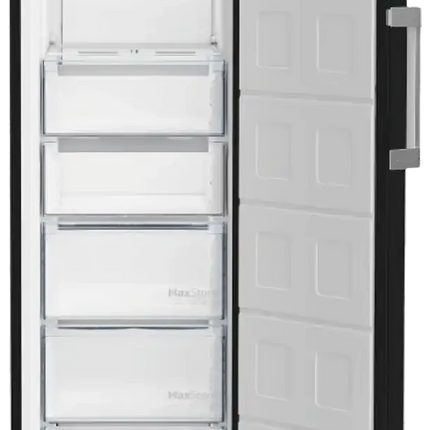 Beko Upright Deep Freezer 6 Drawers B3RFNE274B Turkish No Frost Digital - Black